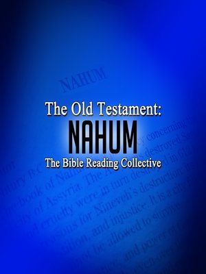 cover image of The Old Testament: Nahum